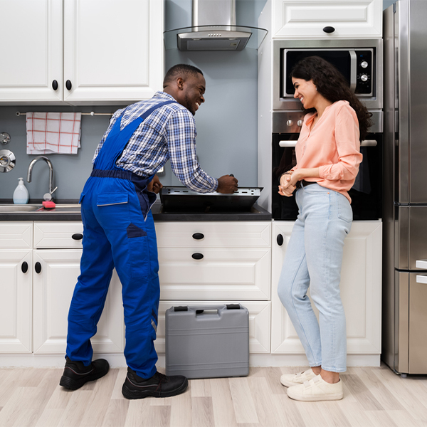 what kind of warranty do you offer on your cooktop repair services in Petersburg Virginia